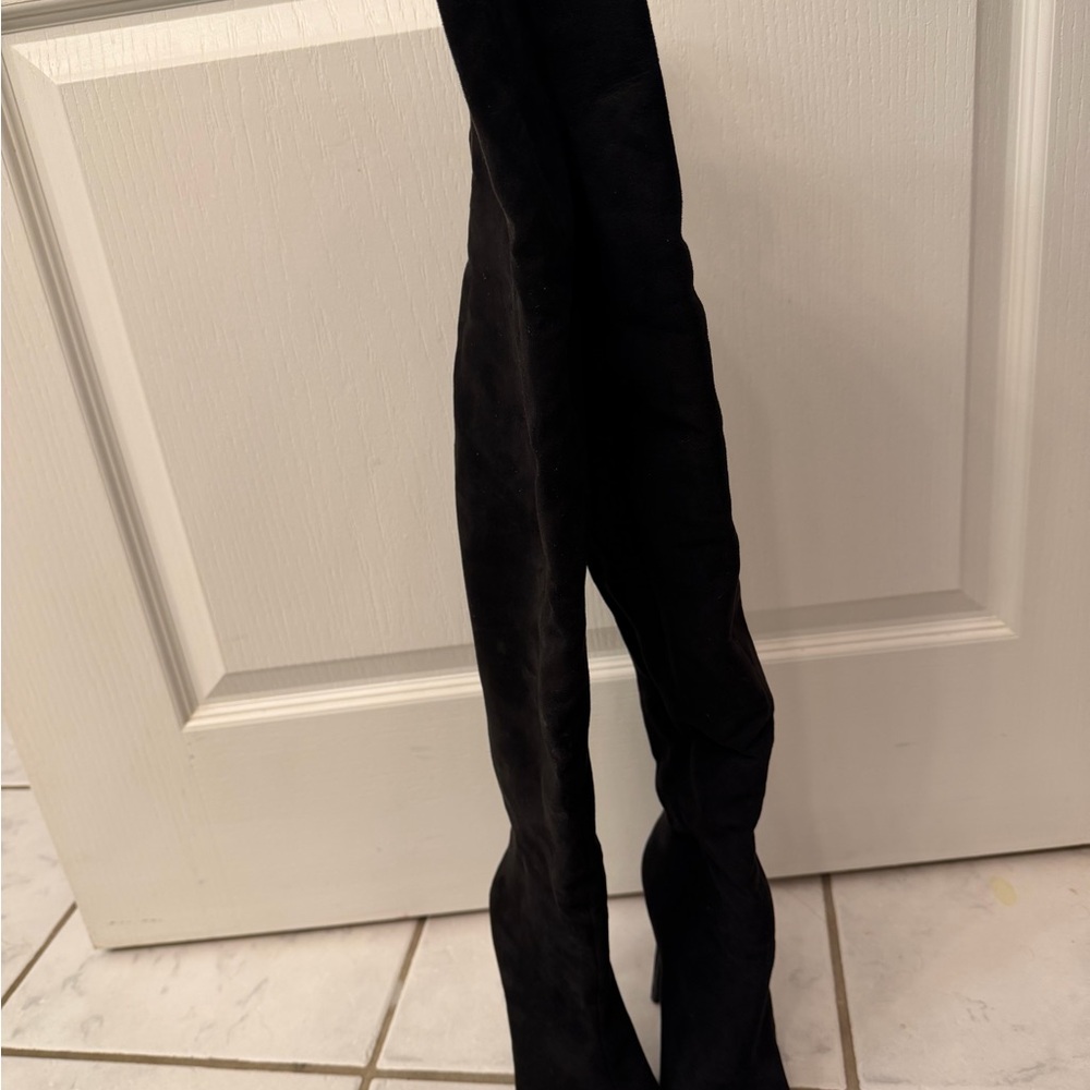 Black Women's Over-the-Knee Boots